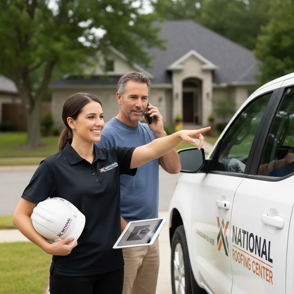 National Roofing Center customer support in Trout